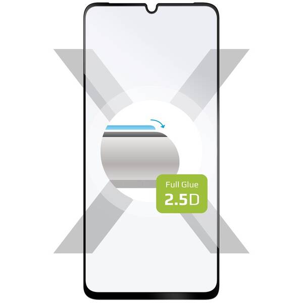 Tvrzené sklo FIXED Full-Cover na Samsung Galaxy A15/A15 5G černé

