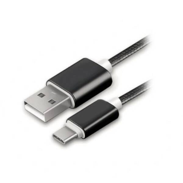 Kabel WG USB-A/USB-C, 1 m černý

