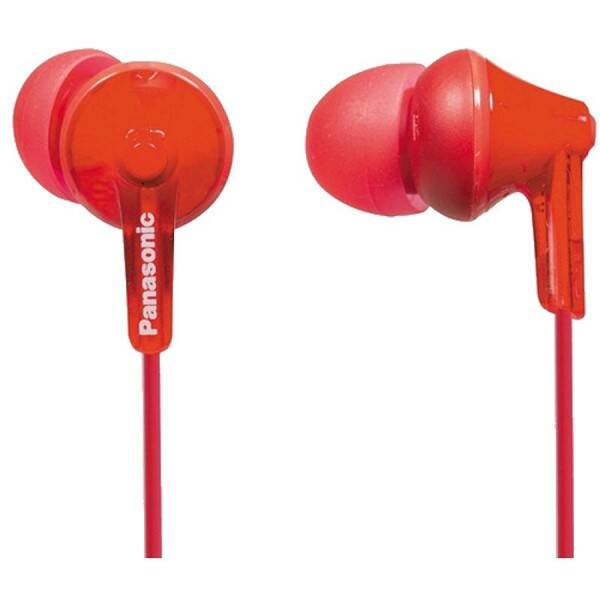 Sluchátka Panasonic RP-HJE125E-R červená

