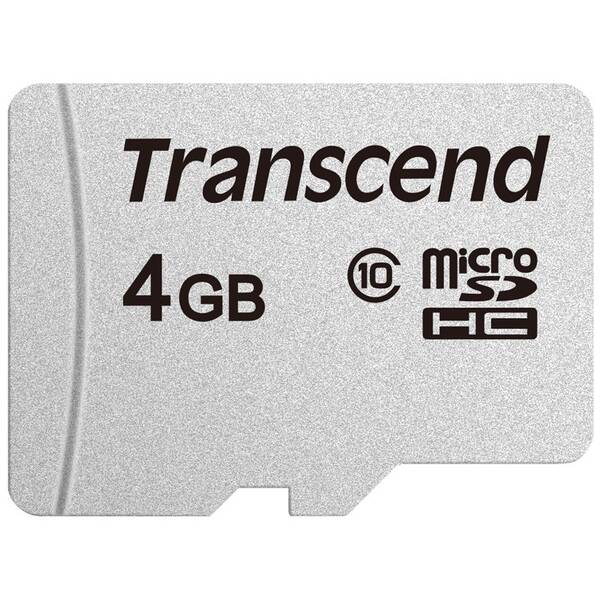 Paměťová karta Transcend 4GB 300S UHS-I U1 (20R/10W) 

