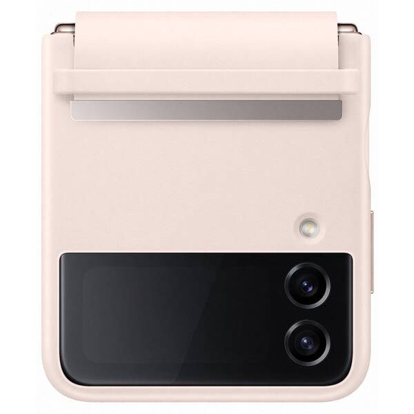 Kryt na mobil Samsung Galaxy Z Flip4 Flap Leather růžový

