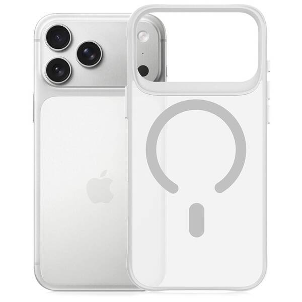 Kryt na mobil 3mk HARDY Hazy MagCase na Apple iPhone 17 Pro Max bílý


