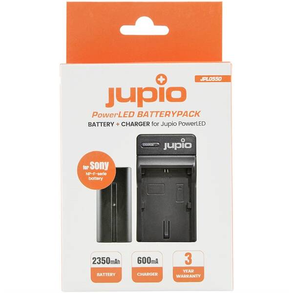 Baterie Jupio F 550 + Charger (EU/UK) 


