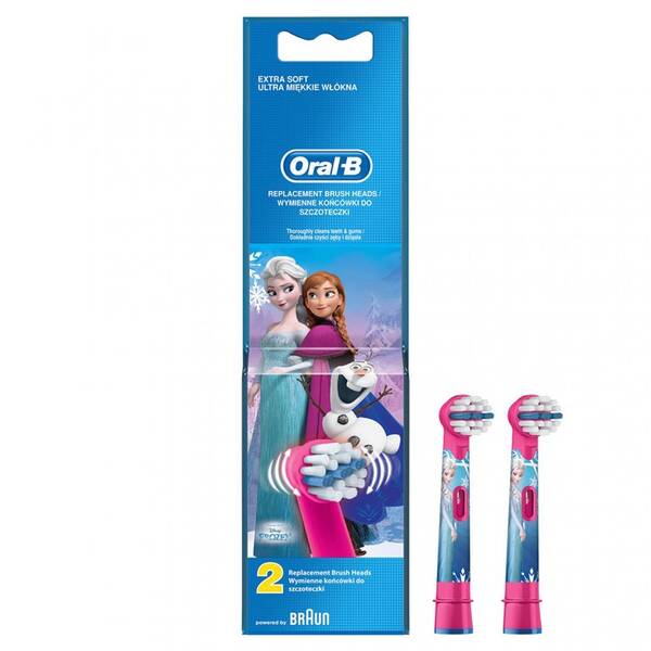 Náhradní hlavice Oral-B EB 10-2 Kids Frozen červená/modrá

