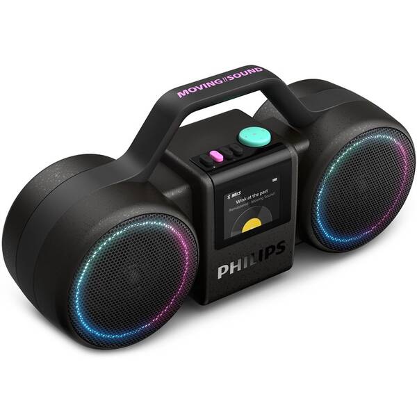 Přenosný reproduktor Philips TAMS60B Roller černý


