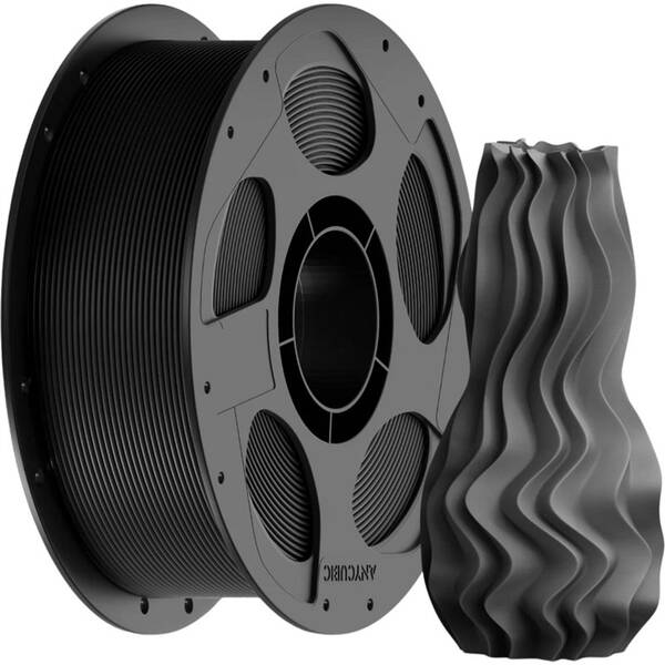 Filament Anycubic PETG 1,75 mm pro 3D tiskárnu, 1kg černý

