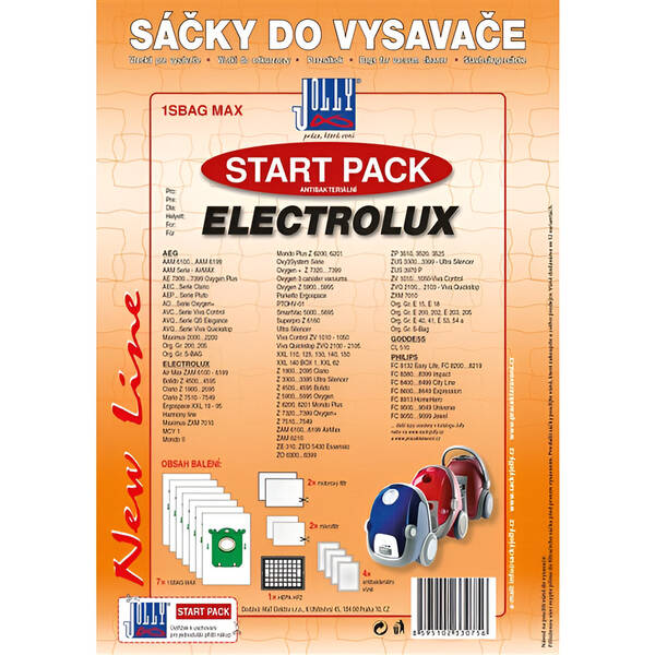 Filtry pro vysavače Jolly START PACK 

