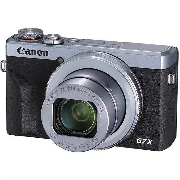 Digitální fotoaparát Canon G7X Mark III stříbrný

