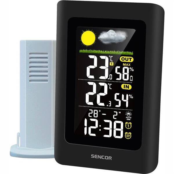 Meteorologická stanice Sencor SWS 4270 černá

