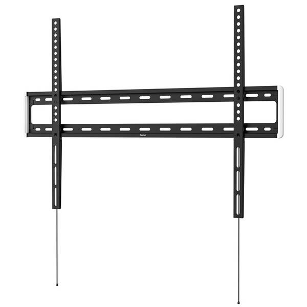 Držák TV Hama fixní, pro úhlopříčky 46" až 100", nosnost 75 kg černý

