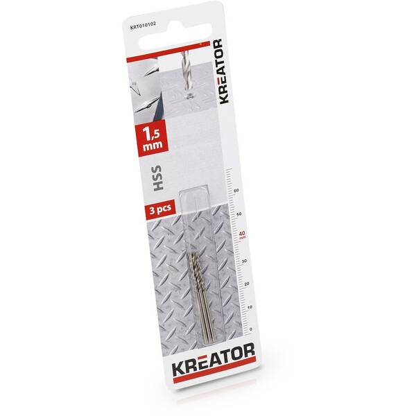 Vrták Kreator KRT010102, 1,5×40 mm 

