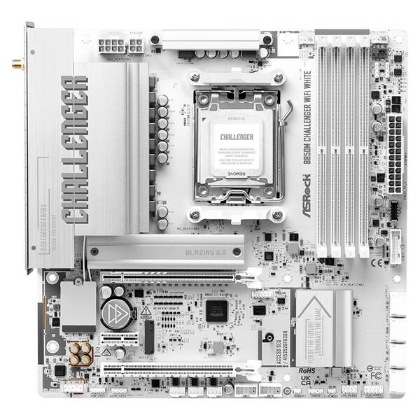 Základní deska ASRock B850M Challenger WiFi WHITE bílá


