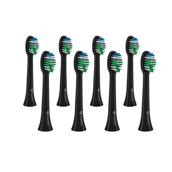 Náhradní hlavice TrueLife SonicBrush Compact Heads Black Standard (8 ks) černá

