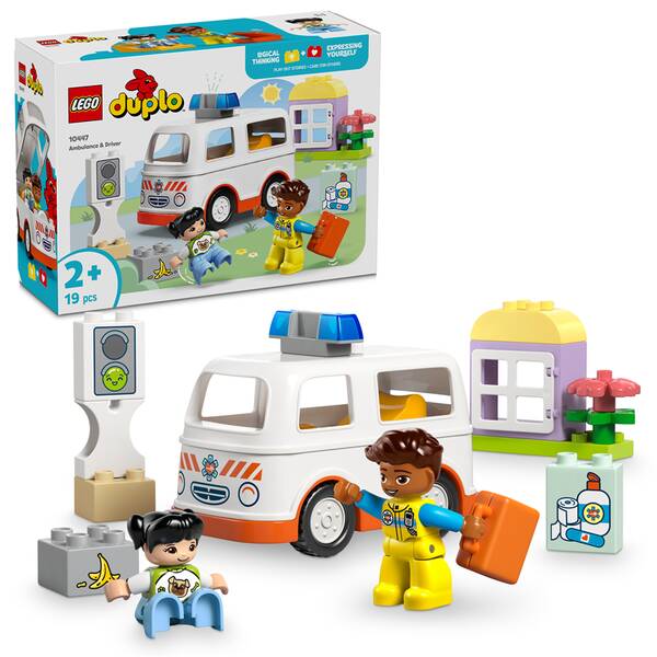 Stavebnice LEGO® DUPLO® 10447 Sanitka a řidič 

