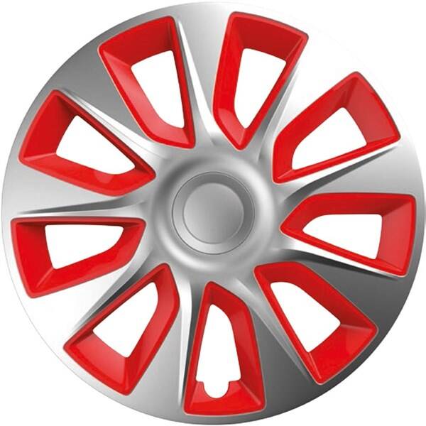 Kryt kol Versaco Stratos silver/red 15" sada 4ks 

