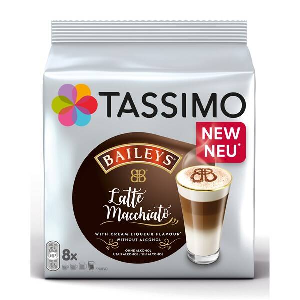 Kapsle pro espressa Tassimo Latte Macchiato Baileys 

