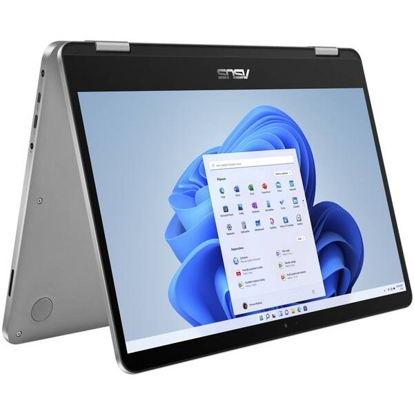 Notebook Asus Vivobook 14 Flip + Microsoft 365 pro jednotlivce šedý


