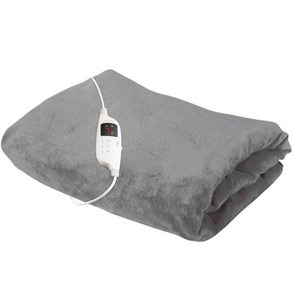 Vyhřívací deka Lanaform Heating Overblanket šedá

