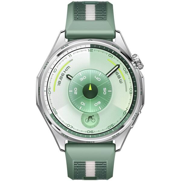 Chytré hodinky Huawei Watch GT 6 46 mm NFC zelené

