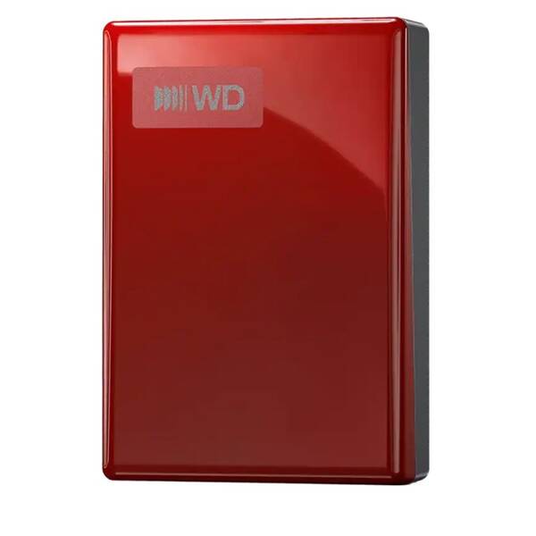 Externí pevný disk 2,5" Western Digital 4TB USB-C červený


