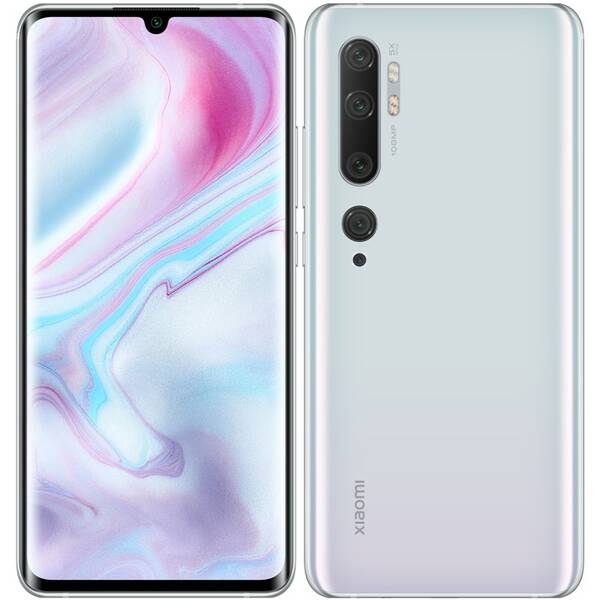 Mobilní telefon Xiaomi Mi Note 10 Pro Dual SIM bílý

