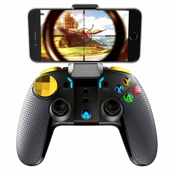 Gamepad iPega Golden Warrior iOS/Android, BT černý

