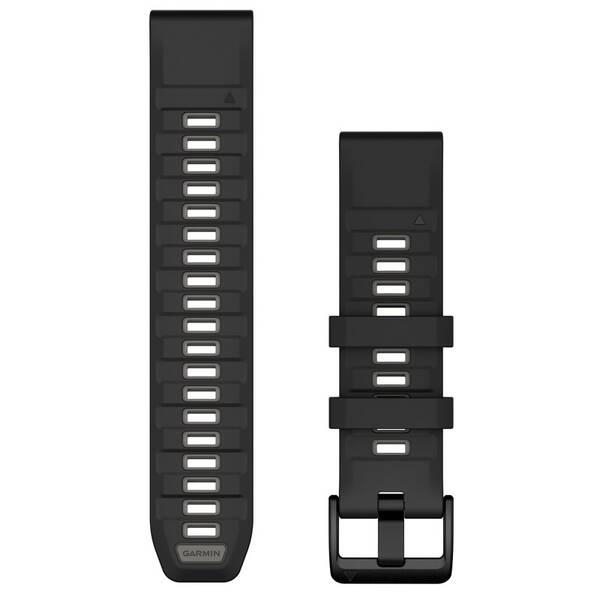Řemínek Garmin QuickFit (22 mm) černý/šedý

