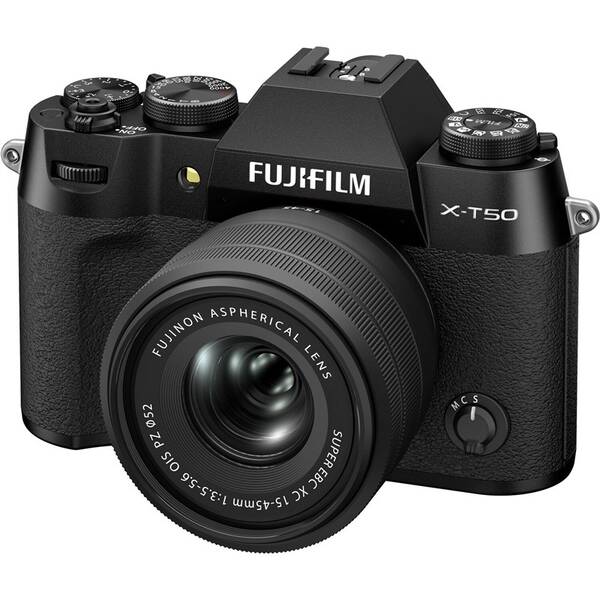 Digitální fotoaparát Fujifilm X-T50 + XC 15-45mm f/3.5-5.6 OIS PZ černý

