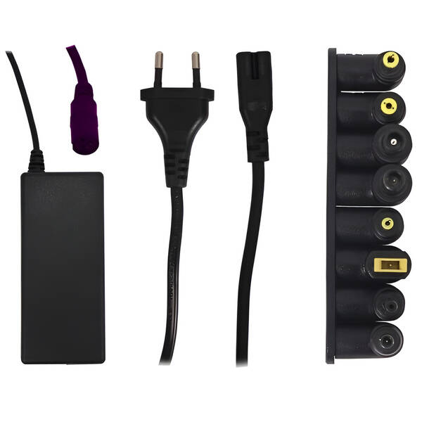 Napájecí adaptér PATONA pro notebooky, univerzální, 15-22V, 4,74A, 90W, 8 konektorů 

