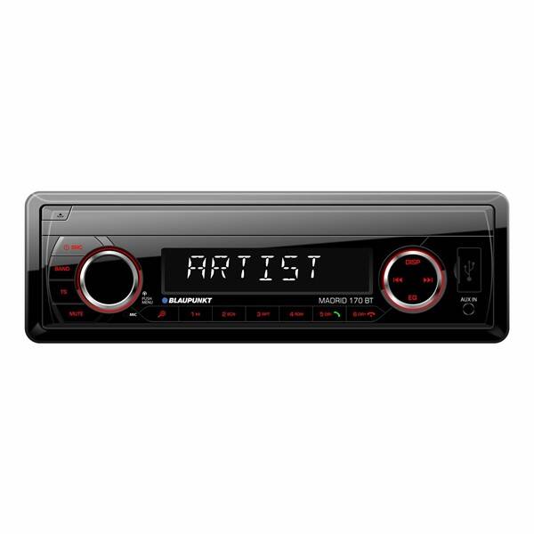 Autorádio Blaupunkt Madrid 170 BT černá barva
