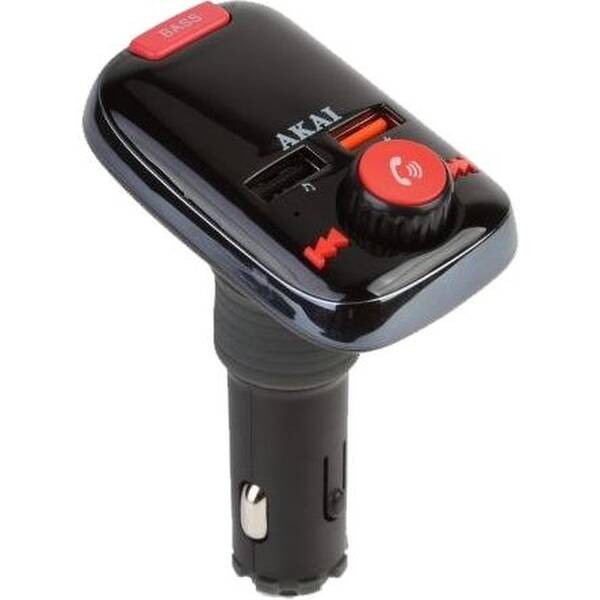 FM Transmitter AKAI FMT-74BT černý

