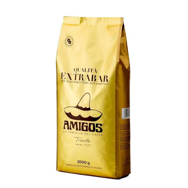 Káva zrnková Amigos Caffe Qualità Extra Bar 1 kg 

