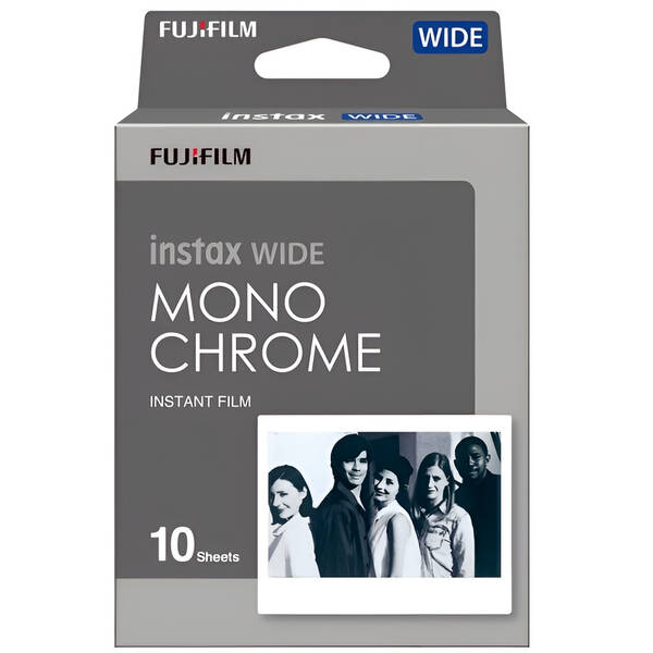 Instantní film Fujifilm Instax Wide Monochrome 10 ks 


