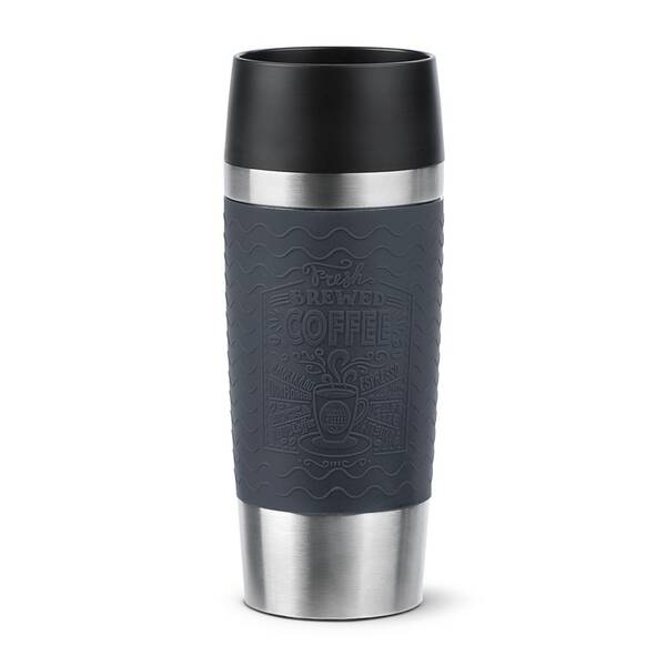 Termohrnek Tefal N2021510 Travel Mug Essential , 0,36 l tmavě šedý

