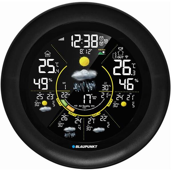 Meteorologická stanice Blaupunkt WS65BK APP černá


