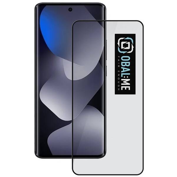 Tvrzené sklo Obal:Me 5D na Xiaomi Redmi Note 15 4G/5G/Poco M8 5G černé

