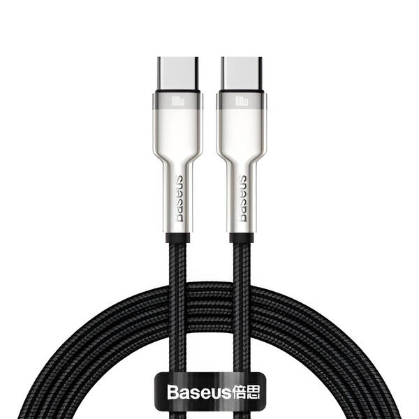 Kabel Baseus Cafule Series USB-C/USB-C 100W 2m černý

