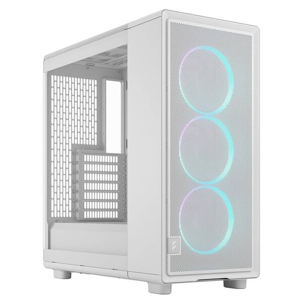 Case FRACTAL DESIGN Epoch White TG RGB Clear Tint bílá

