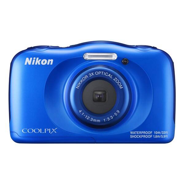 Digitální fotoaparát Nikon W100 BACKPACK KIT modrý


