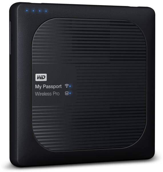 Externí pevný disk 2,5" Western Digital Wireless Pro 2TB černý

