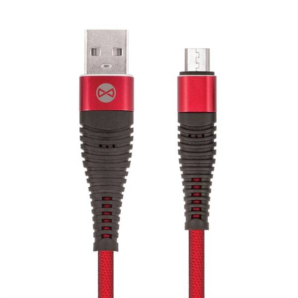 Kabel Forever USB/Micro USB, 1m červený

