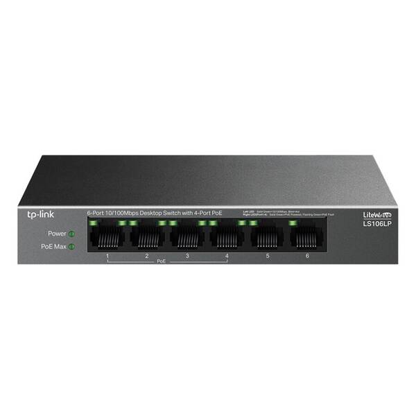 Switch TP-Link LS106LP černý

