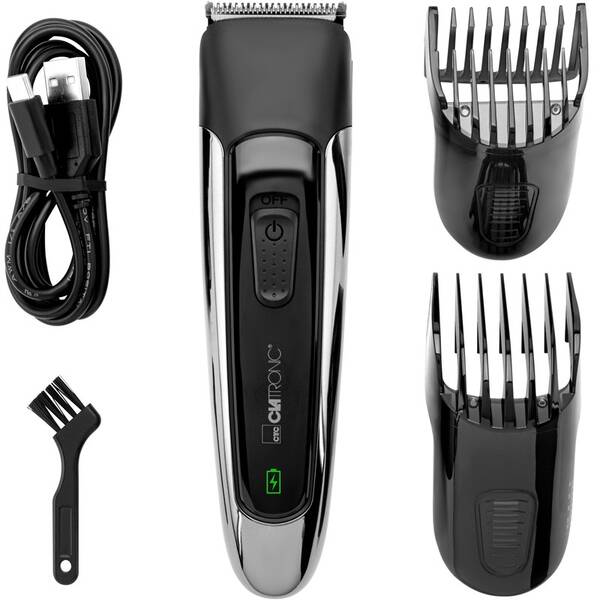 Zastřihovač vlasů Clatronic HSM/R 3827 černý/chrom

