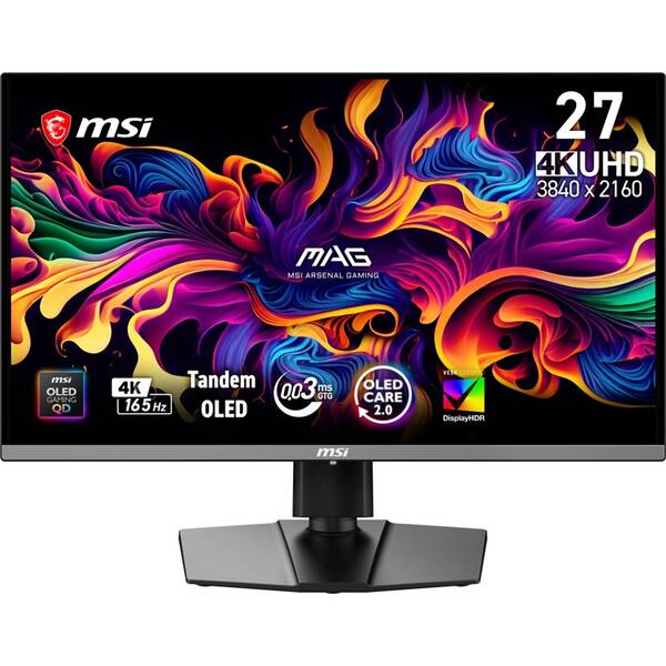 Herní monitor MSI MAG 272UP QD-OLED E16 černý

