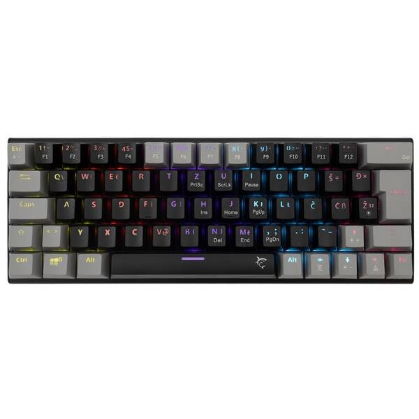 Klávesnice White Shark WAKIZASHI 2, Blue Switch, US layout černá

