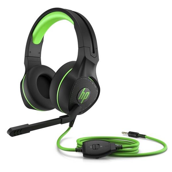 Headset HP Pavilion Gaming 400 černý/zelený

