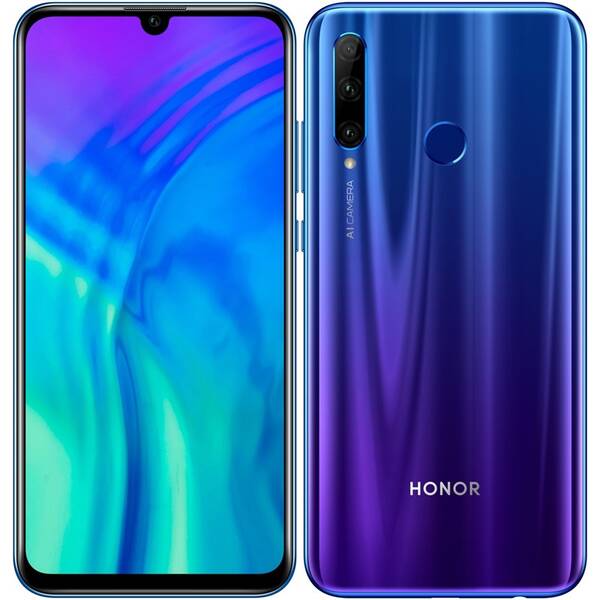 Mobilní telefon HONOR 20 lite modrý

