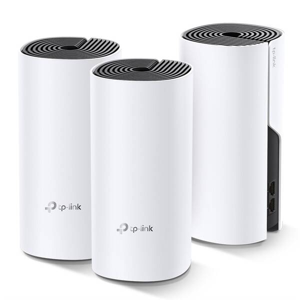 Komplexní Wi-Fi systém TP-Link Deco E4 (3-pack) bílá barva

