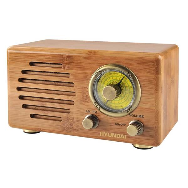 Radiopřijímač Hyundai RA 410B dřevo


