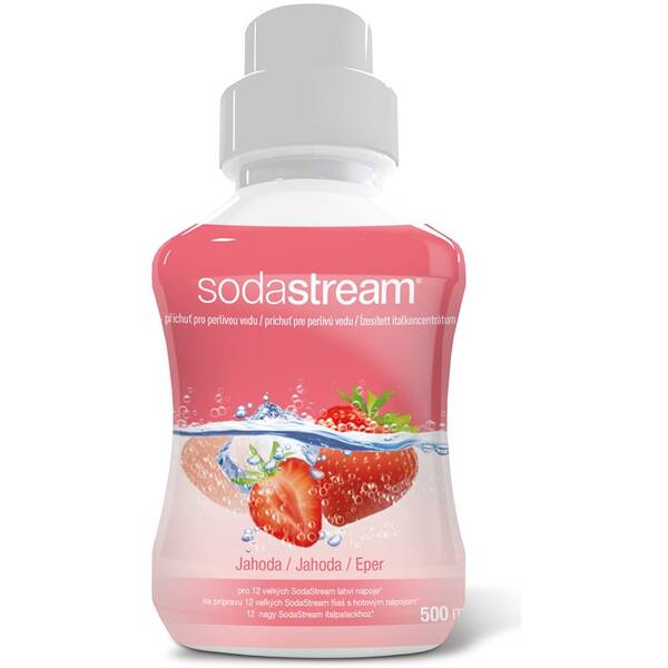Příchuť pro perlivou vodu SodaStream Jahoda 500 ml 


